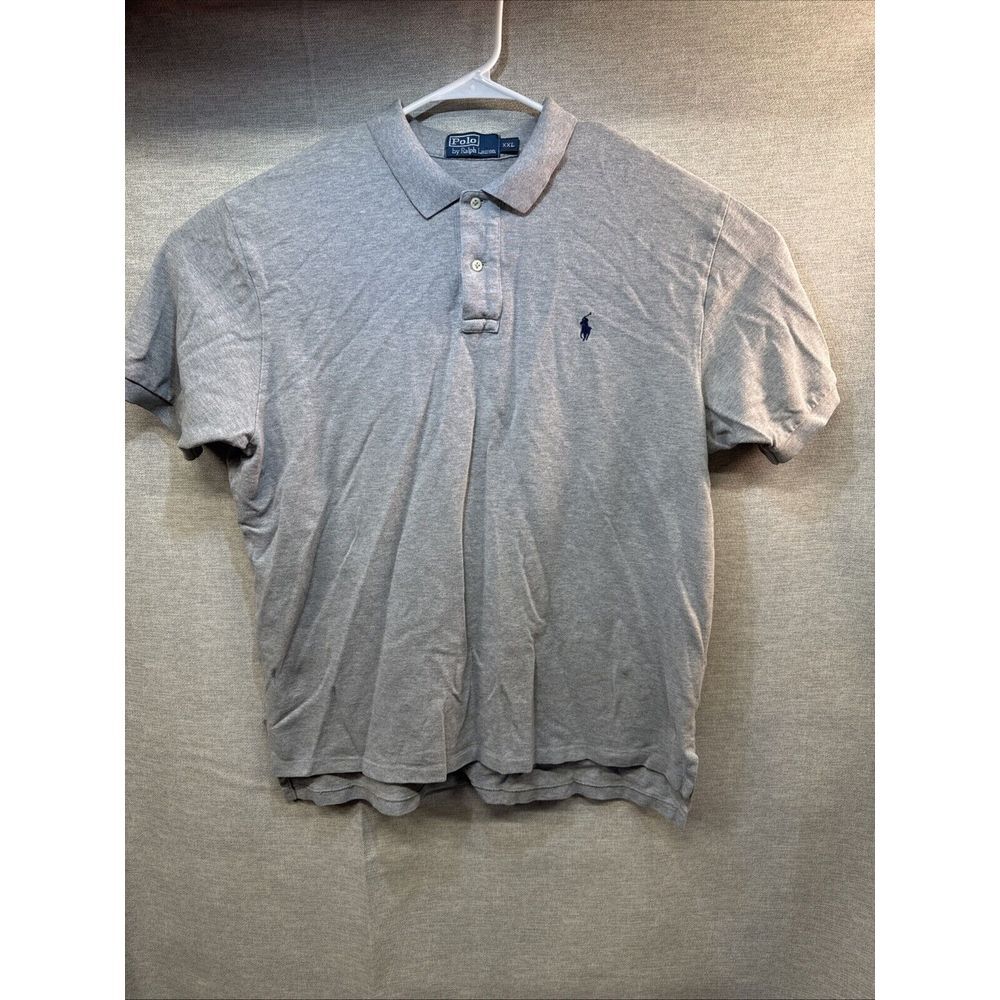 Polo Ralph Lauren‎ 2XL Gray Short Sleeve Polo Shirt